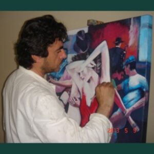 Mario de Trempis, Umjetnik, Artist, Akademski slikar